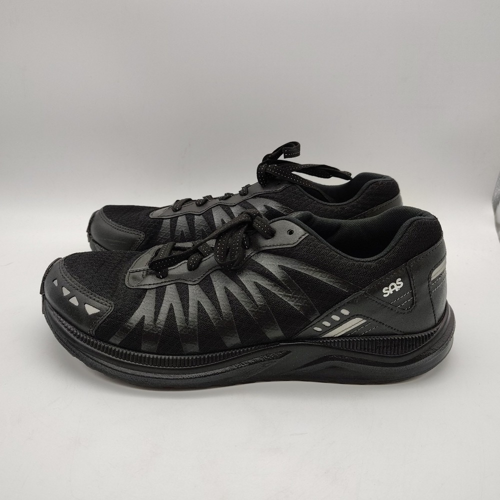 SAS Mission One Mens Size 9 D Sneaker Black Athletic Shoes Vibram